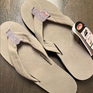 Rainbow Gray Sandals